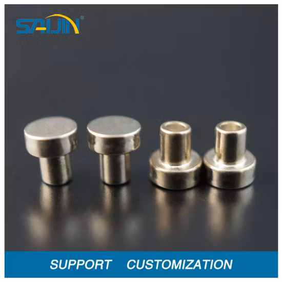 Electrical Silver Contact Tungsten Rivet Electrical Contact Rivet