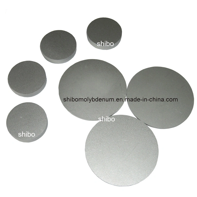 99.95% Pure Polished Molybdenum Discs