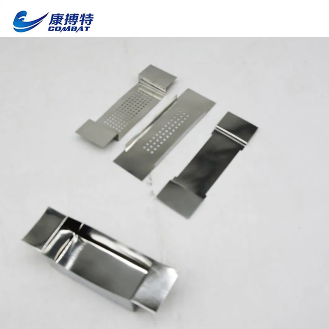 High Purity 99.95% Pure Tungsten Boat for Vacuum Metalizing