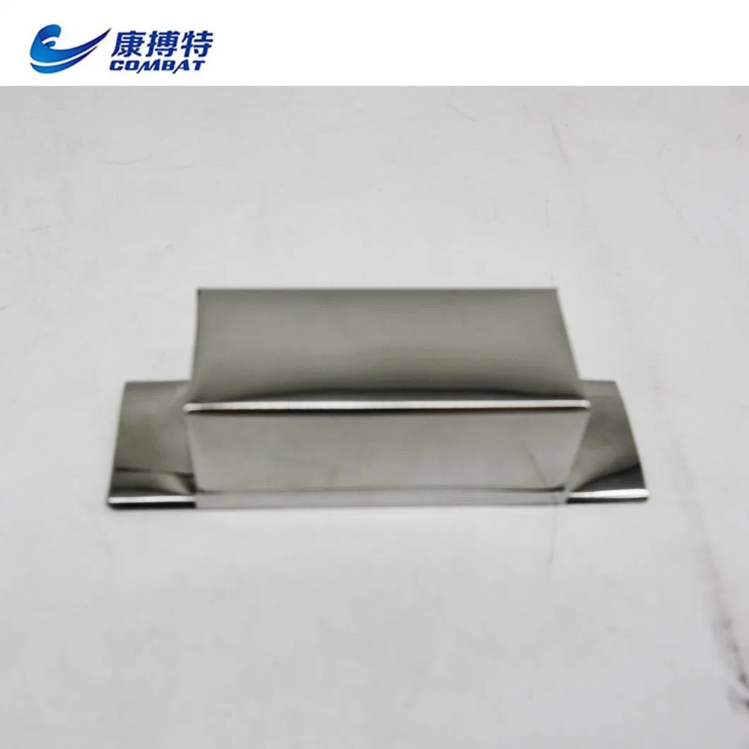High Purity 99.95% Pure Tungsten Boat for Vacuum Metalizing