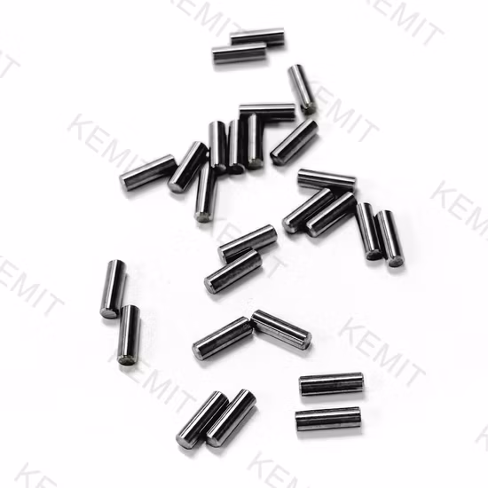 Cemented Carbide Blanks Solid Pure Tungsten Rod / Bar for Milling Drilling